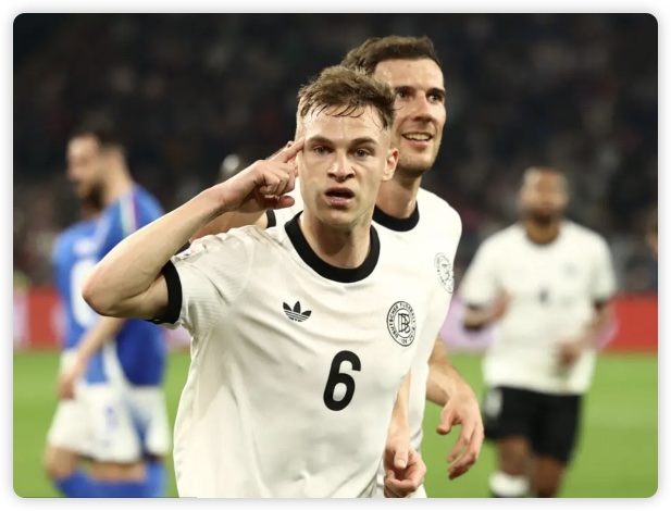 基米希造3球基恩双响 德国3-3意大利总分5-4胜 