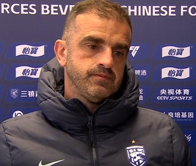 主场0-4惨败浙江队，马丁斯：我代表球队向球迷朋友们道歉